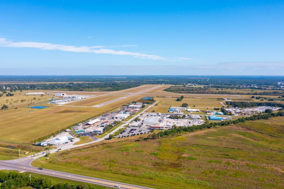 airport aerial
