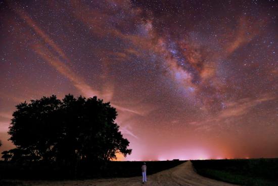 stargazing in country